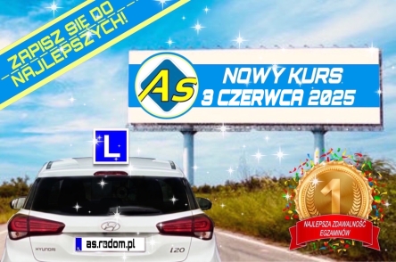 Zapraszamy na nowy kurs! Start 03.06.2025 o godz. 17.00