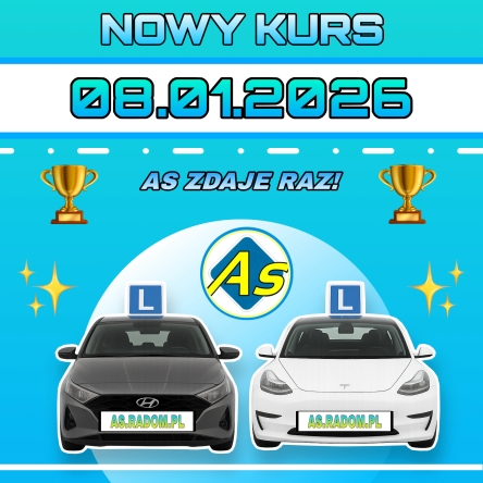 Zapraszamy na nowy kurs! Start 08.01.2026 o godz. 17.00  