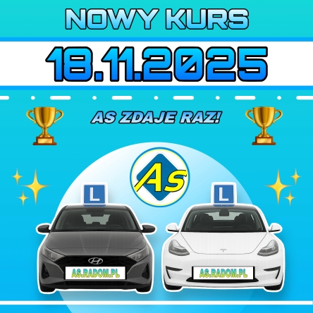 Zapraszamy na nowy kurs! Start 18.11.2025 o godz. 17.00  